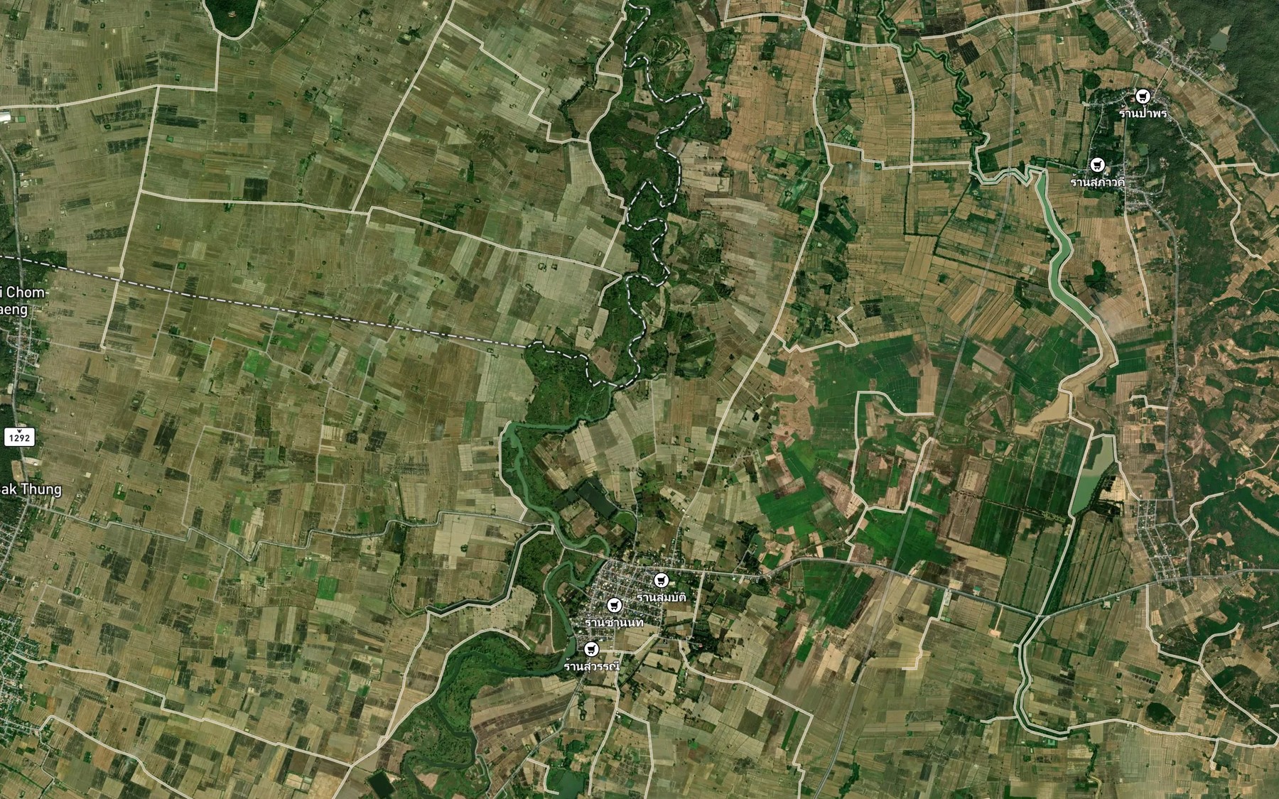 Satellite map of the Nong Ya