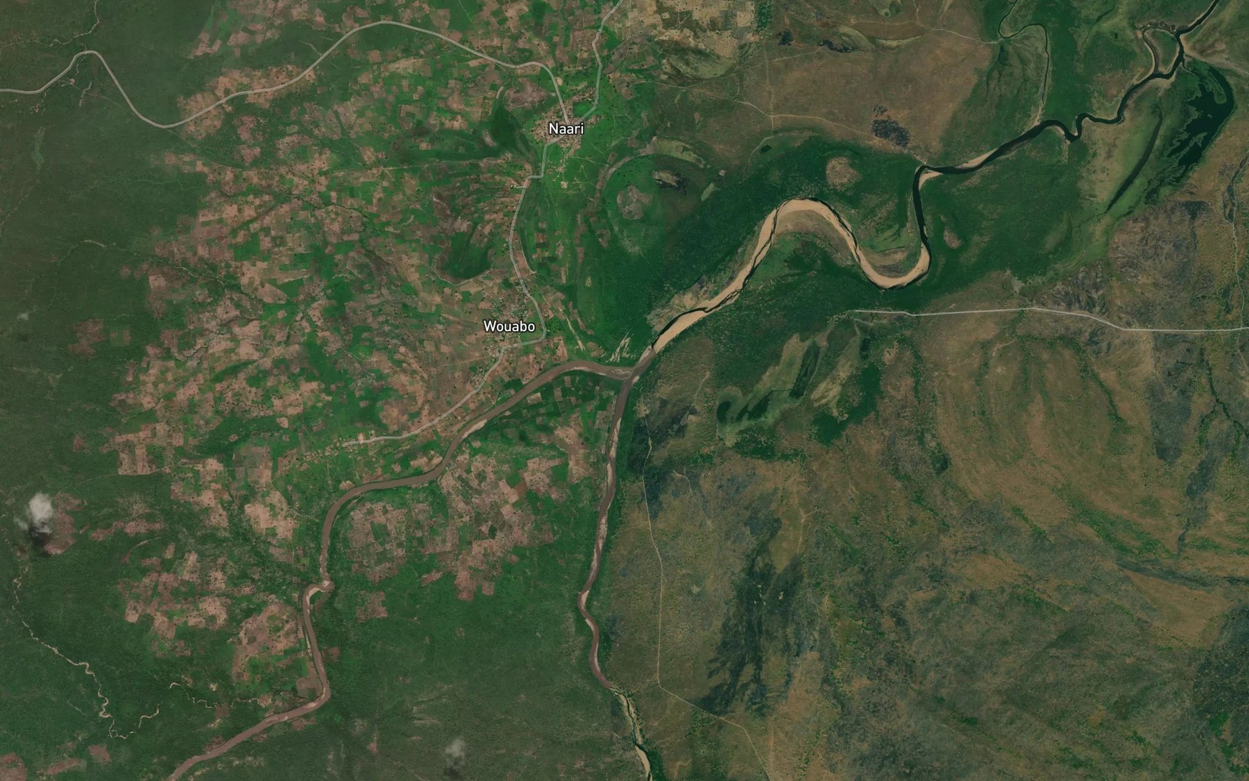 Satellite map of the Mayo Sala