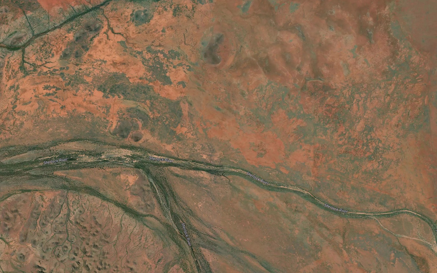 Satellite map of the Cullinginna Pool