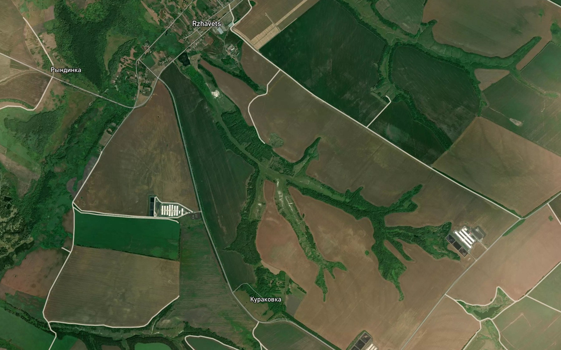 Satellite map of the Balka Bol'shoy Yar