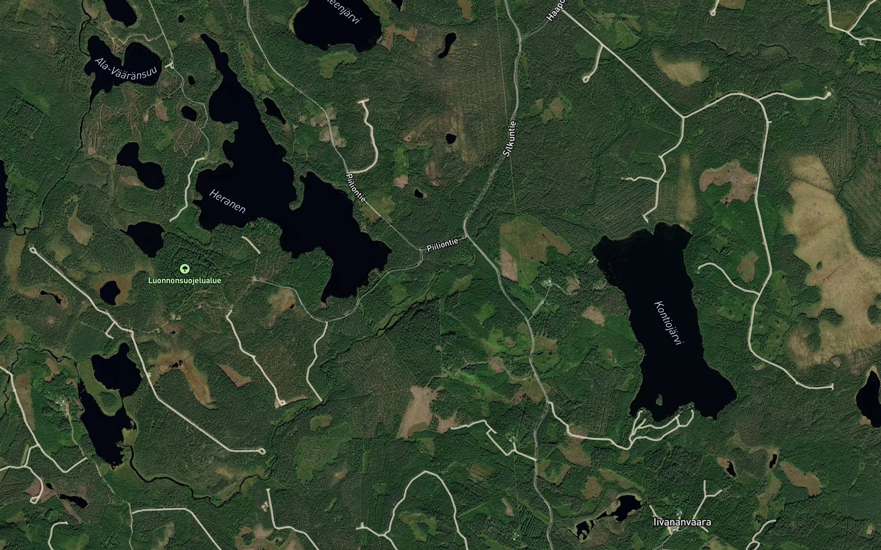 Satellite map of the Kasinpuro