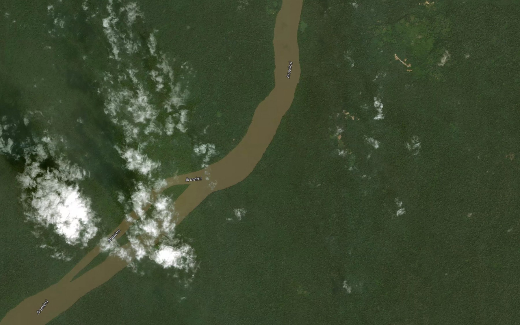 Satellite map of the Longe