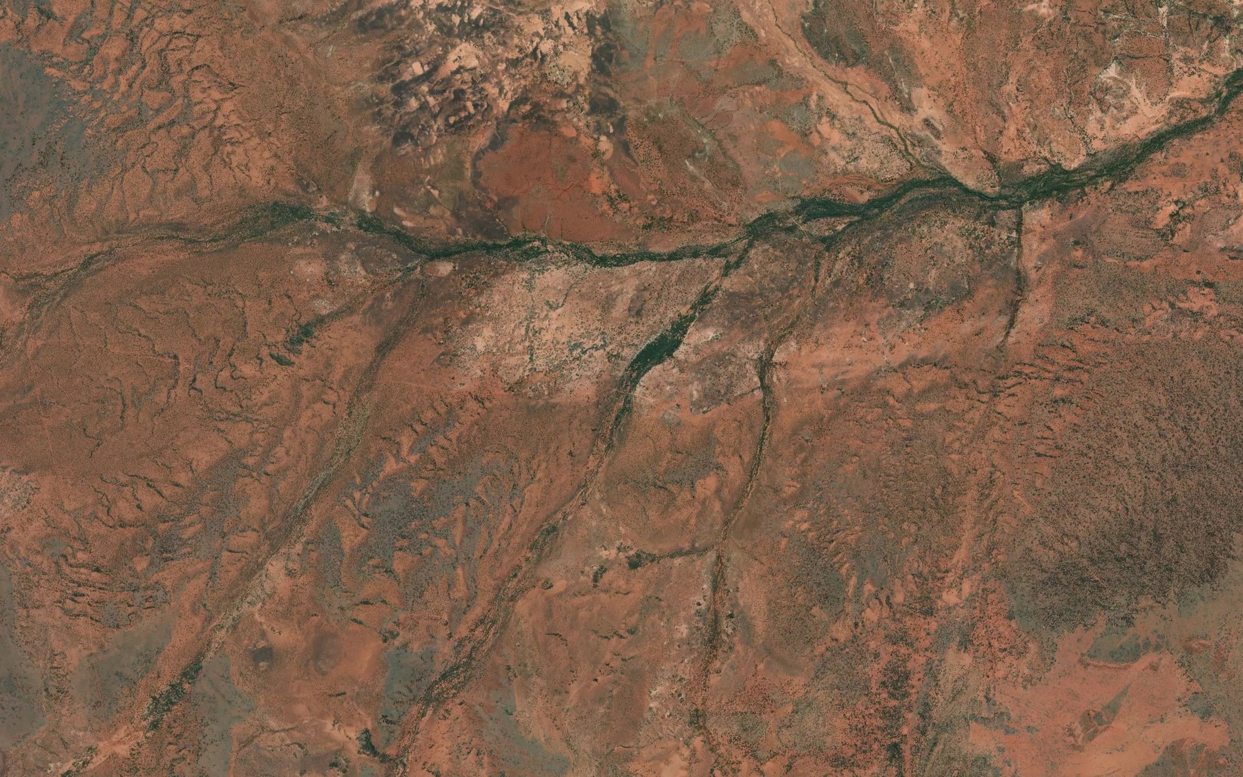 Satellite map of the Warryaegan Pool
