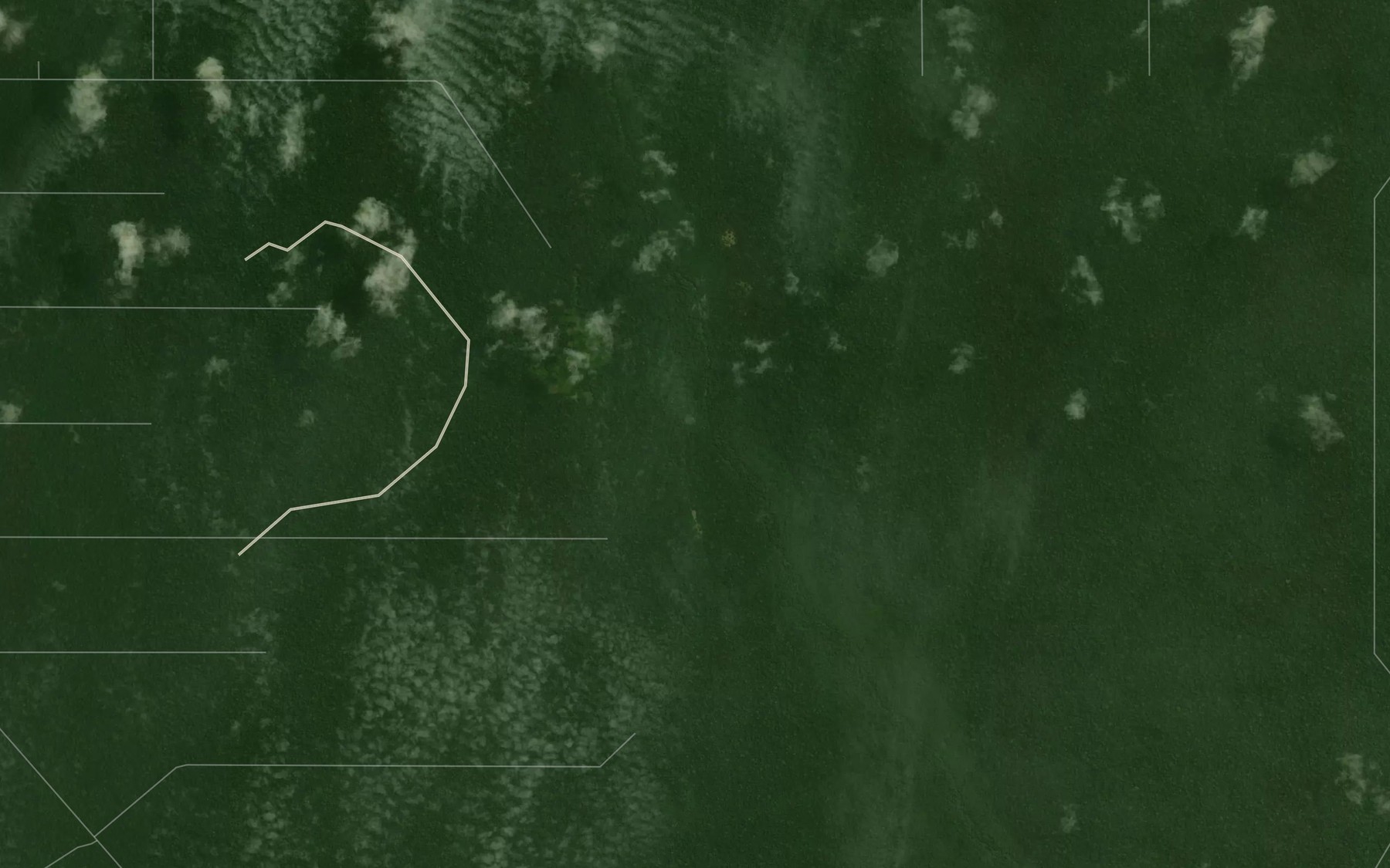 Satellite map of the Magana