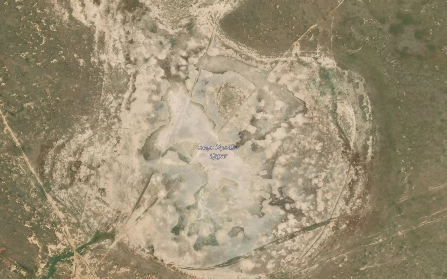 Satellite map of the Ozero Muklin Tsarng