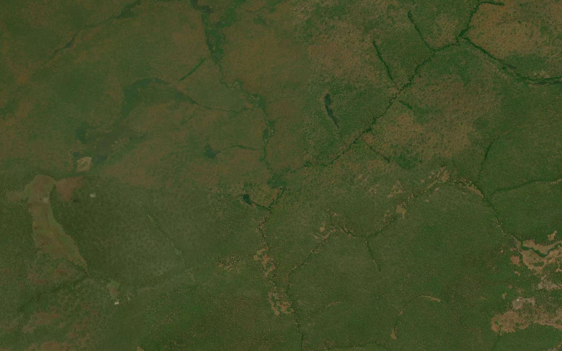 Satellite map of the Wamikumbi