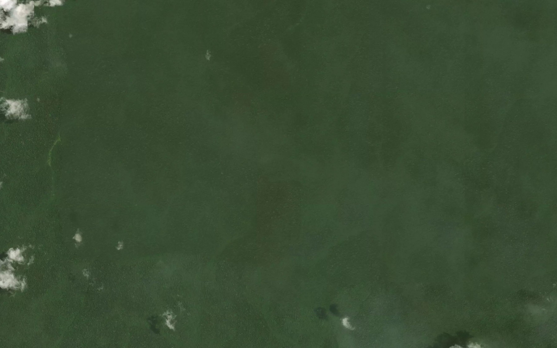 Satellite map of the Mitibi
