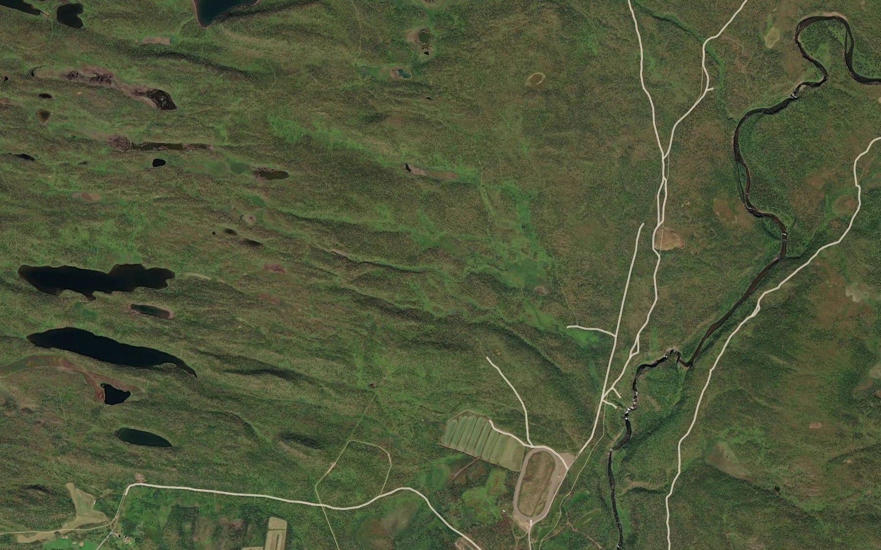 Satellite map of the Goikeguopparjohka