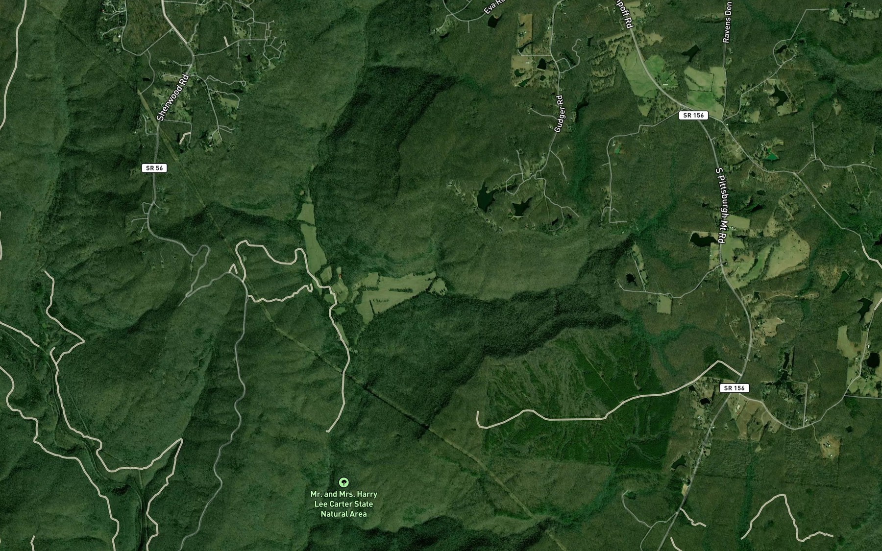 Satellite map of the Prince Spring