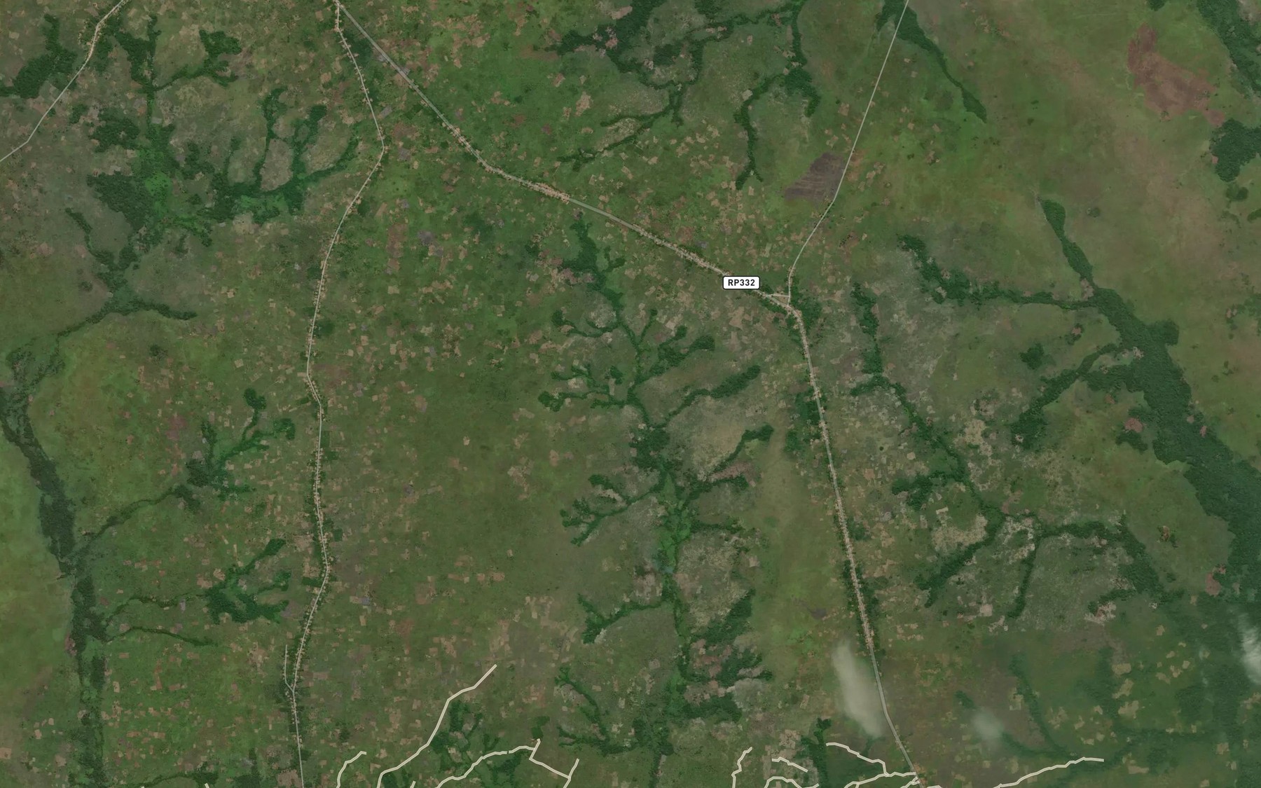Satellite map of the Kpoyanga