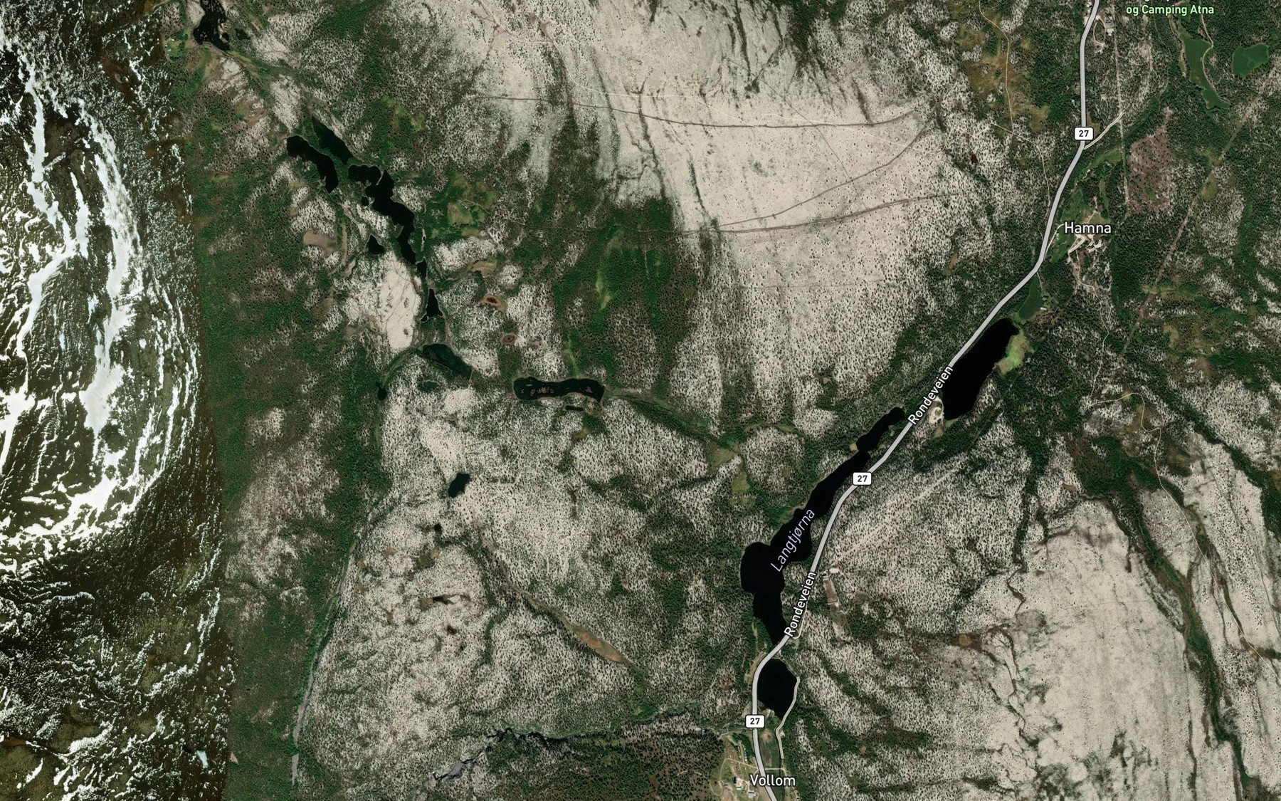 Satellite map of the Bjorhusbekken