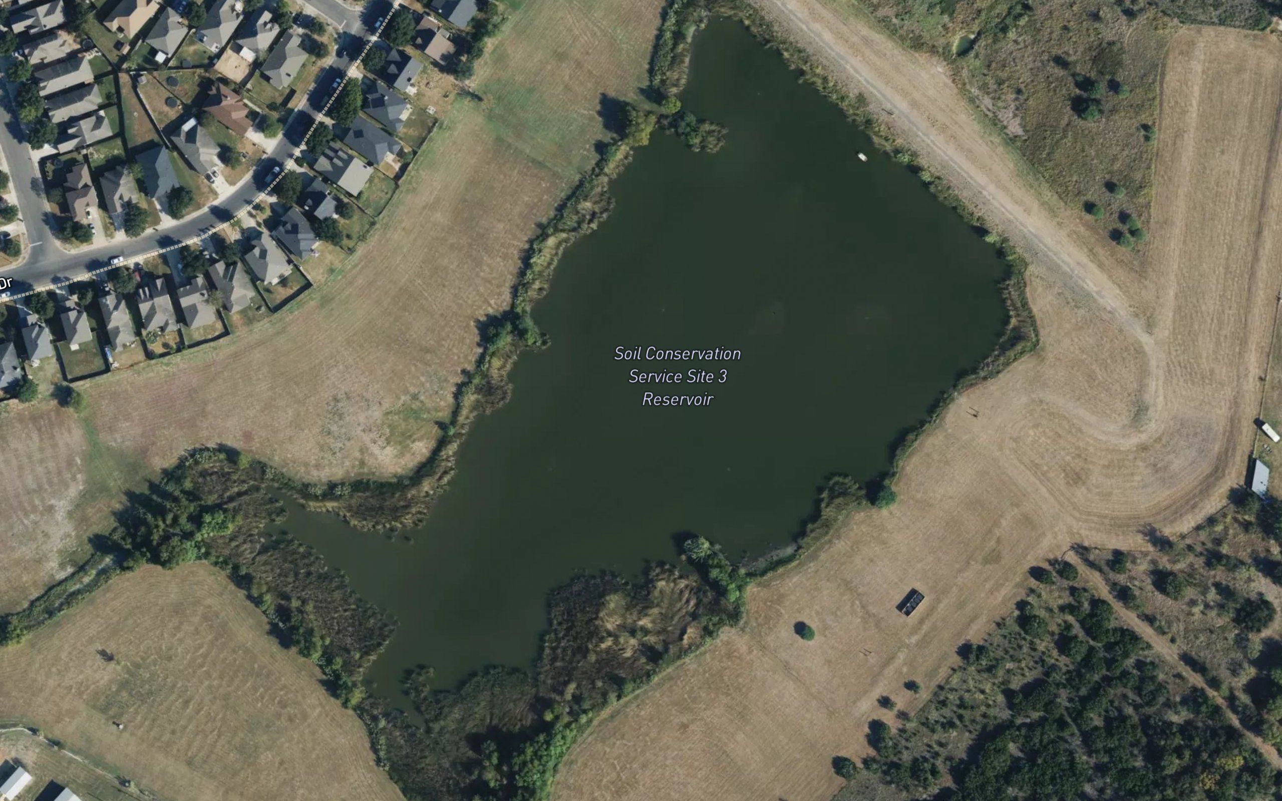 Soil Conservation Service Site 3 Reservoir