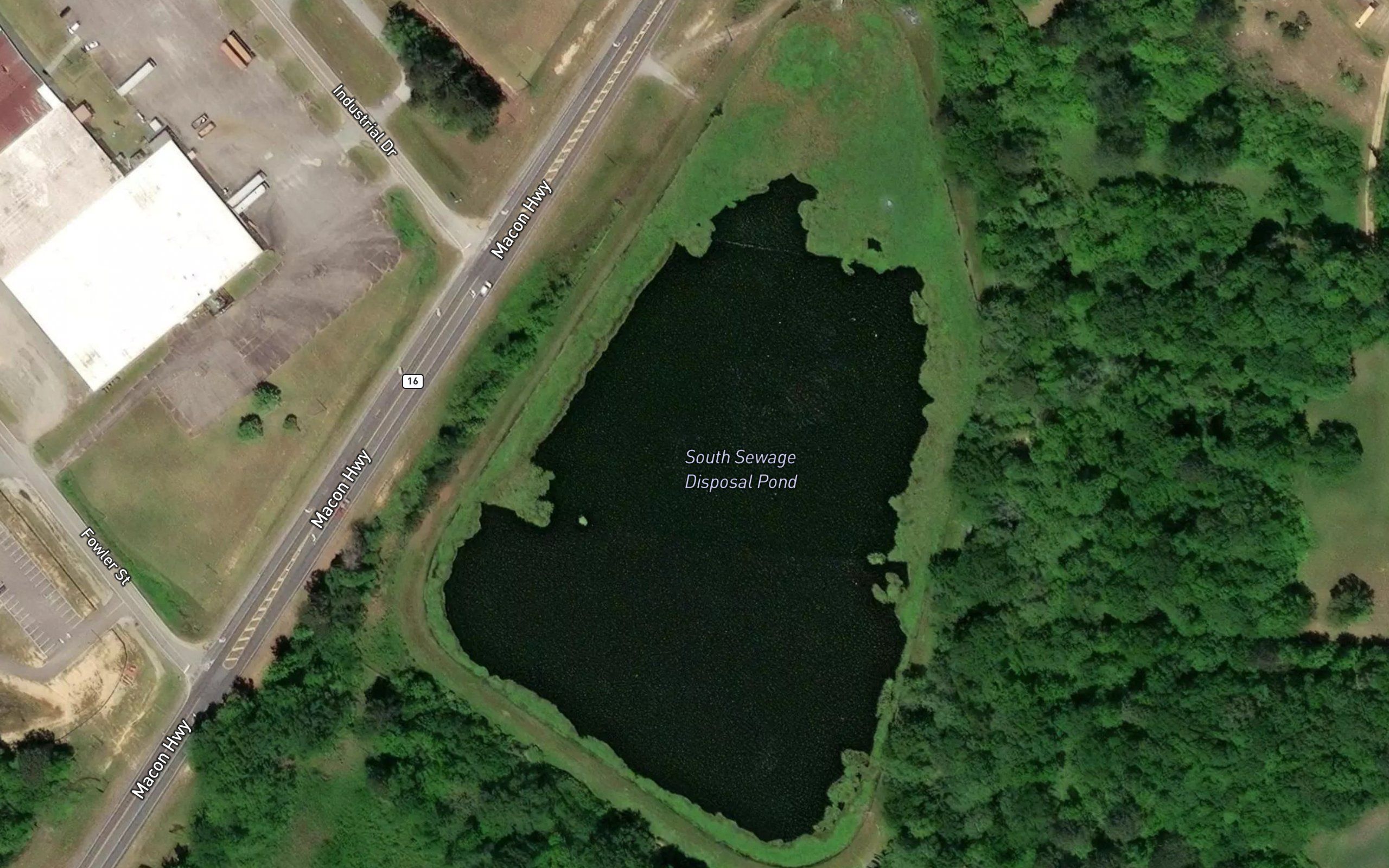 South Sewage Disposal Pond