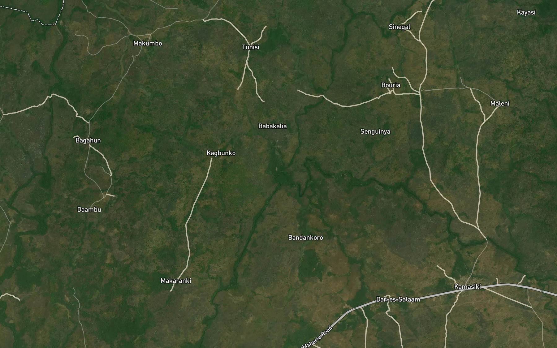 Satellite map of the Malampan