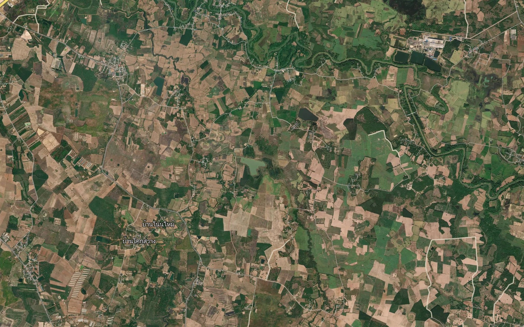 Satellite map of the Nong Kho