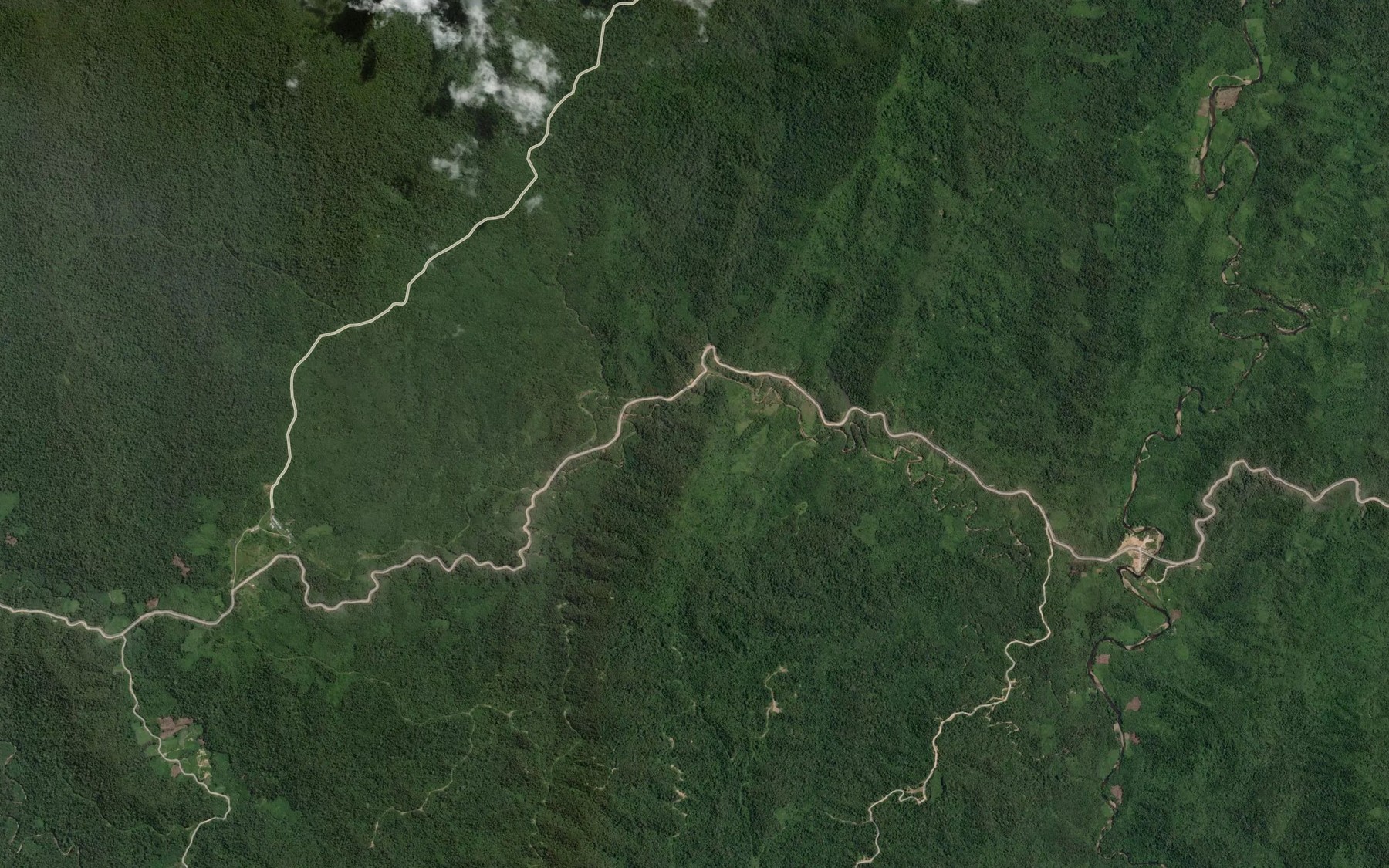 Satellite map of the Sungai Batu Buan