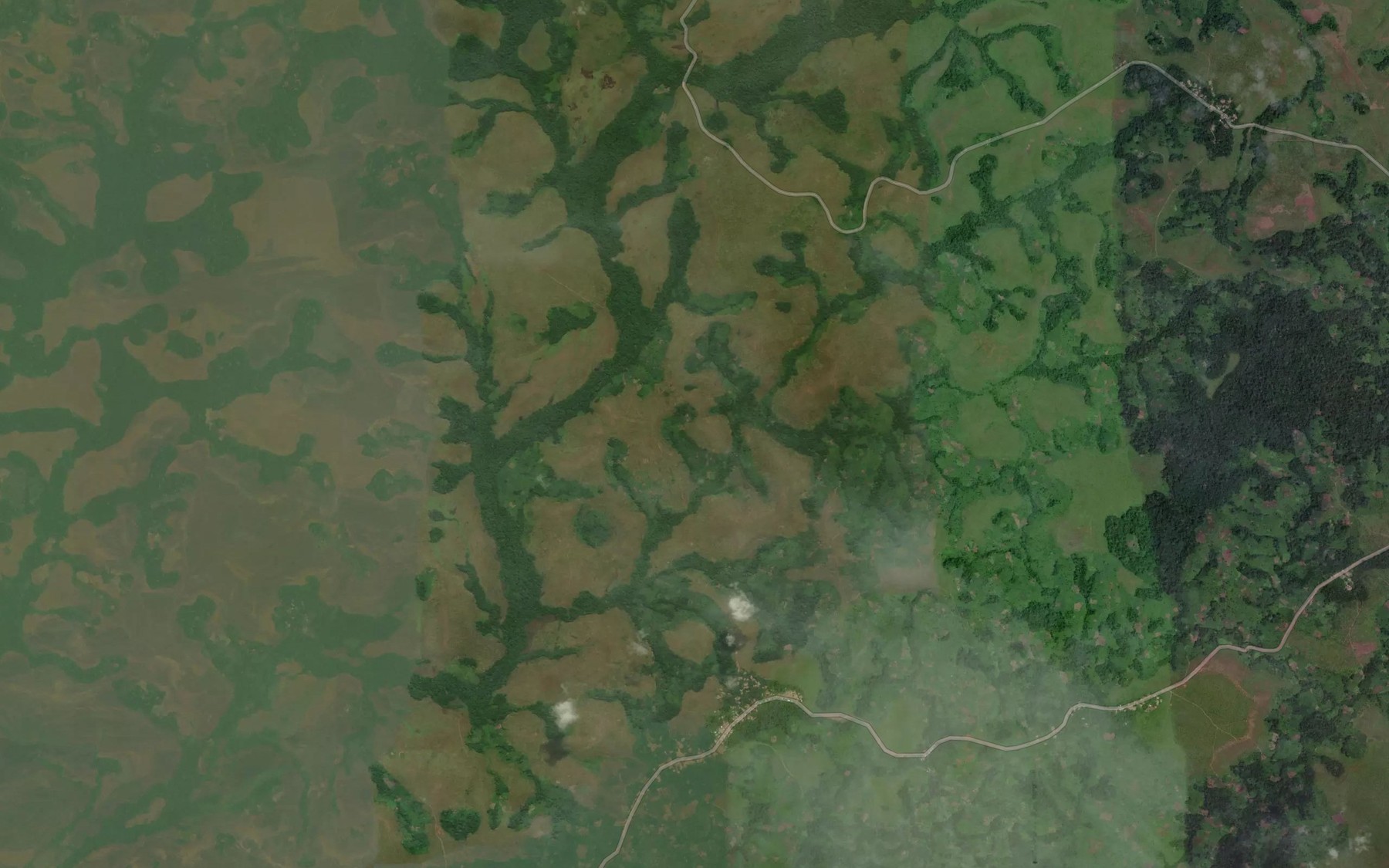 Satellite map of the Mankasa