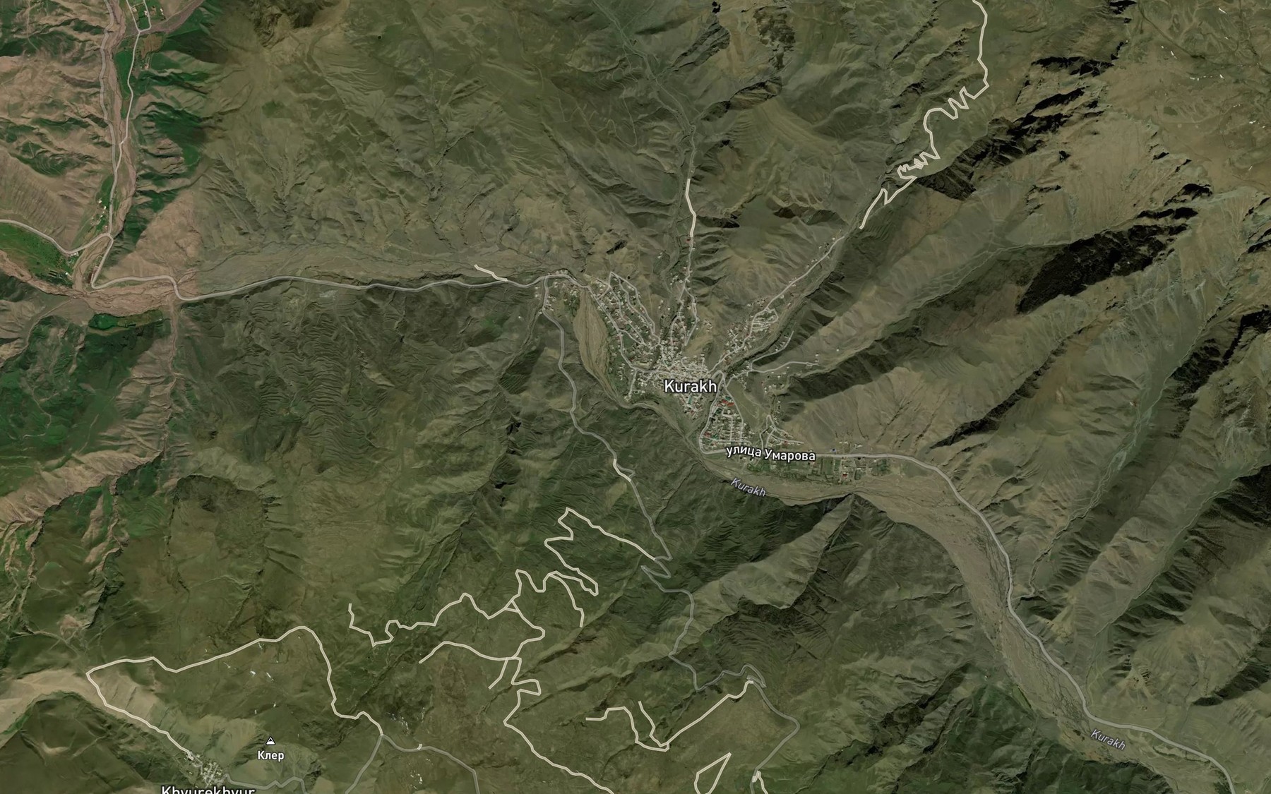 Satellite map of the Vilenkam