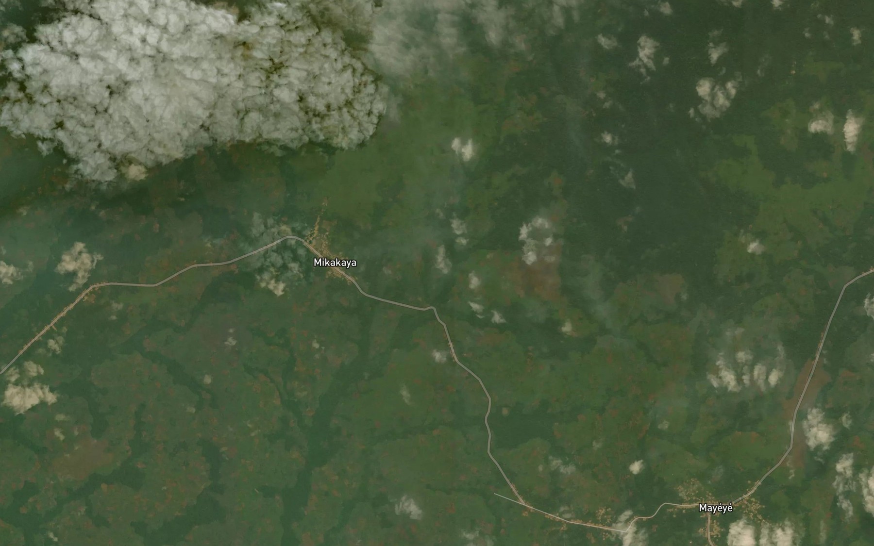 Satellite map of the Kidzoubi
