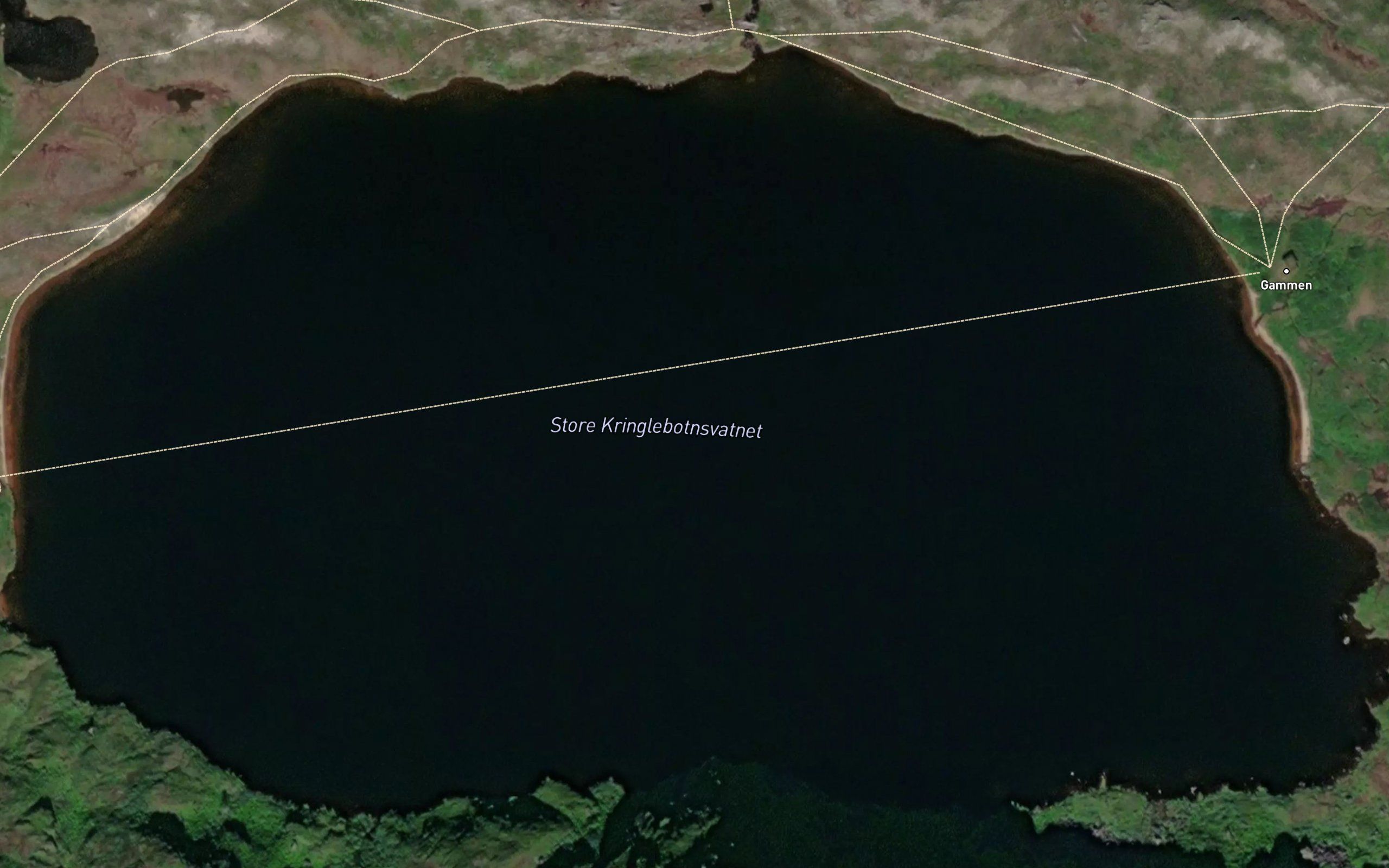 Kringlebotnsvatnet,store