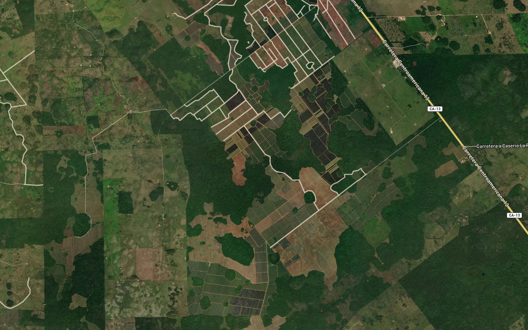 Satellite map of the Aguada Nitzam