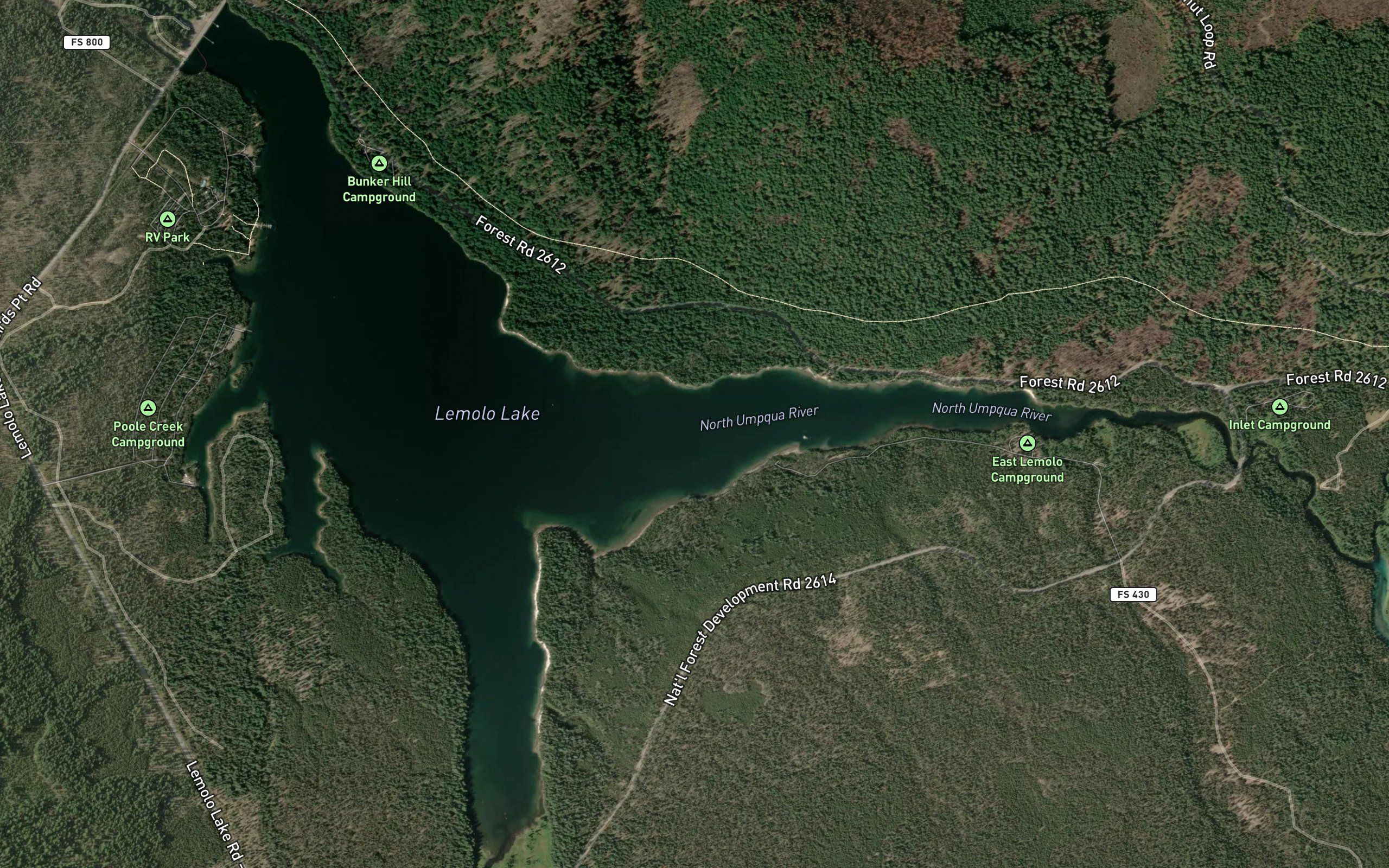 Lemolo Lake