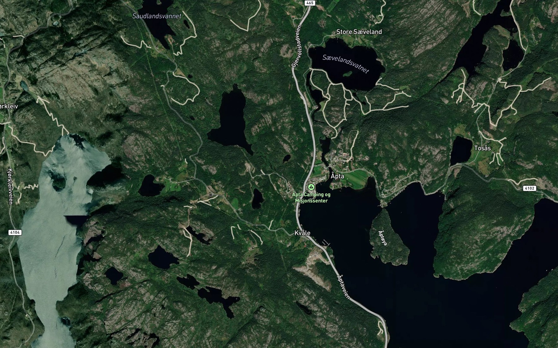 Satellite map of the Rutlebekken
