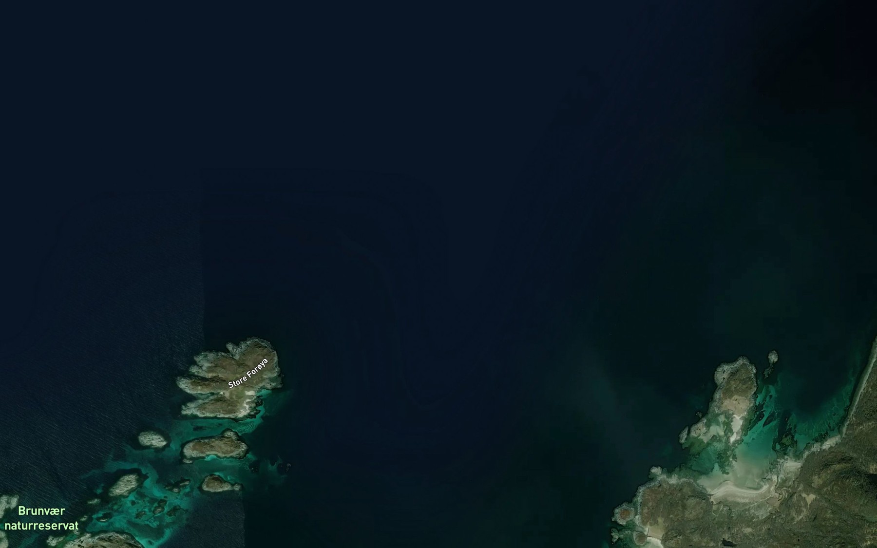 Satellite map of the Lundgrunnan
