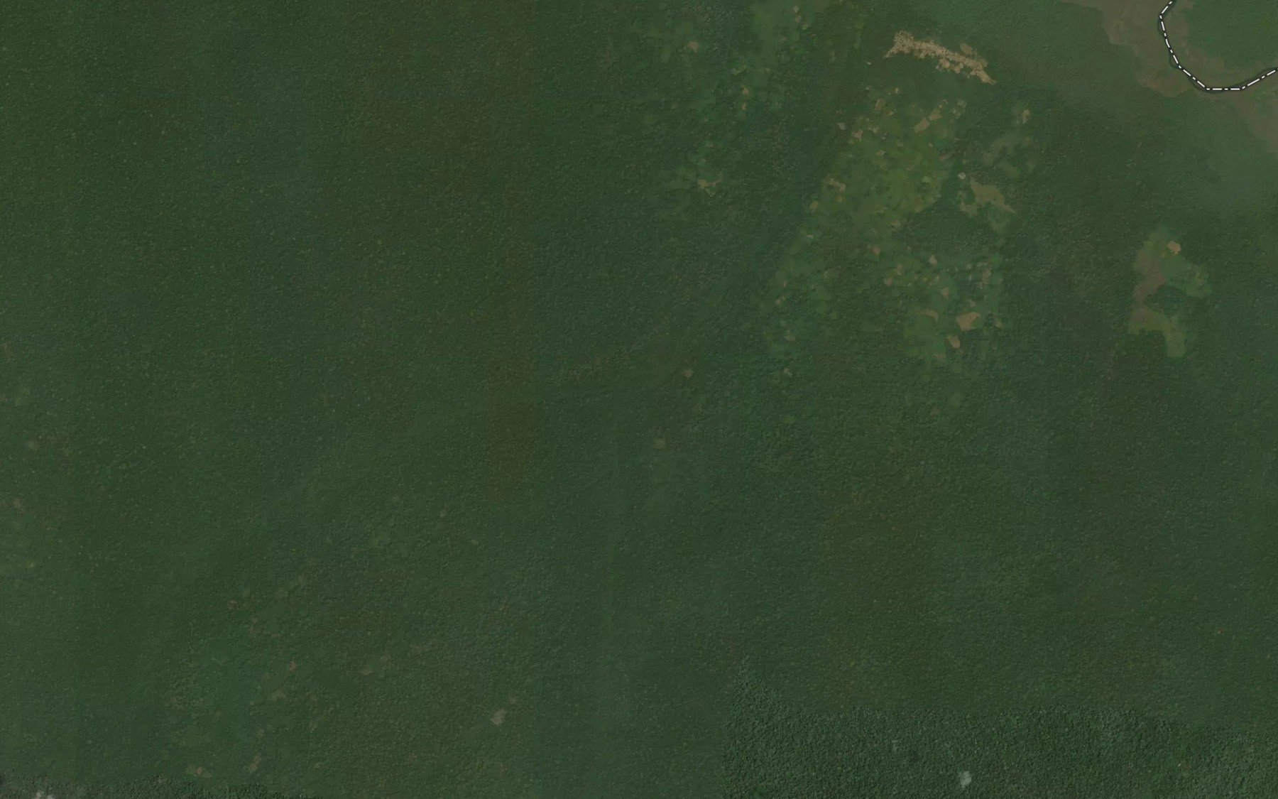 Satellite map of the Makwa