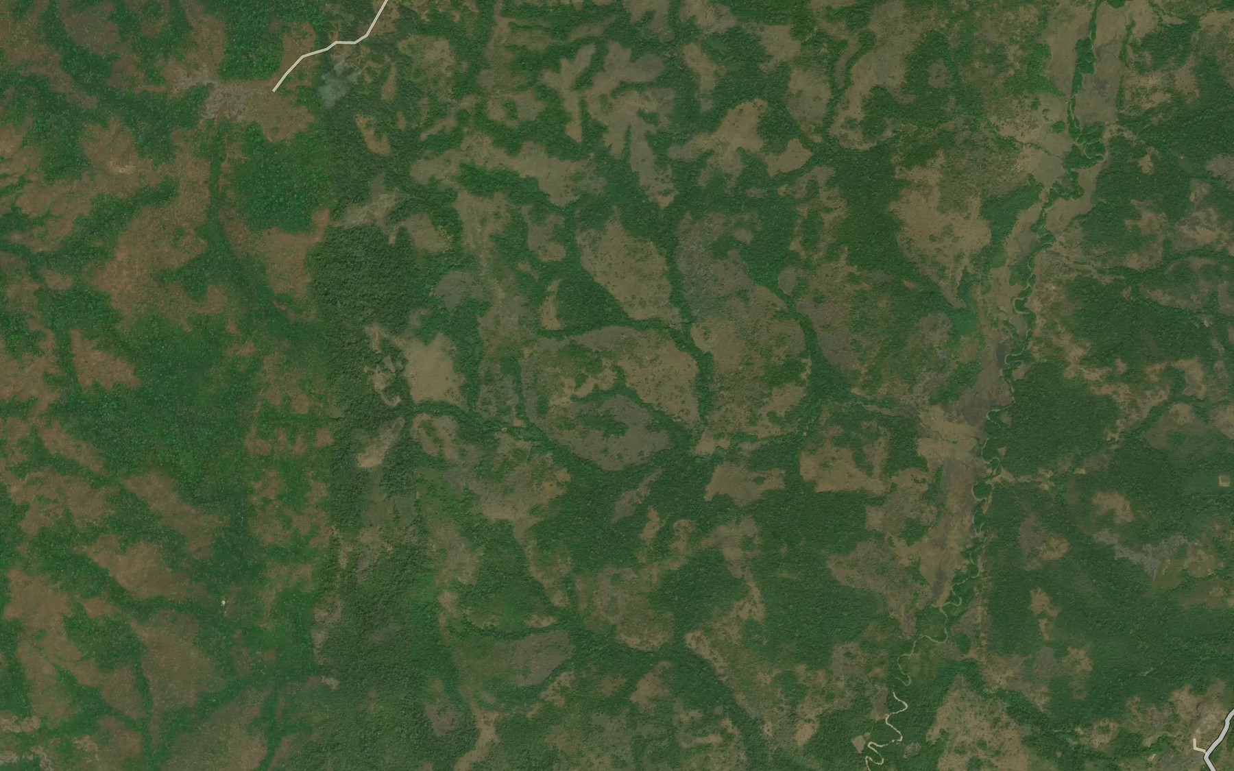 Satellite map of the Popoum