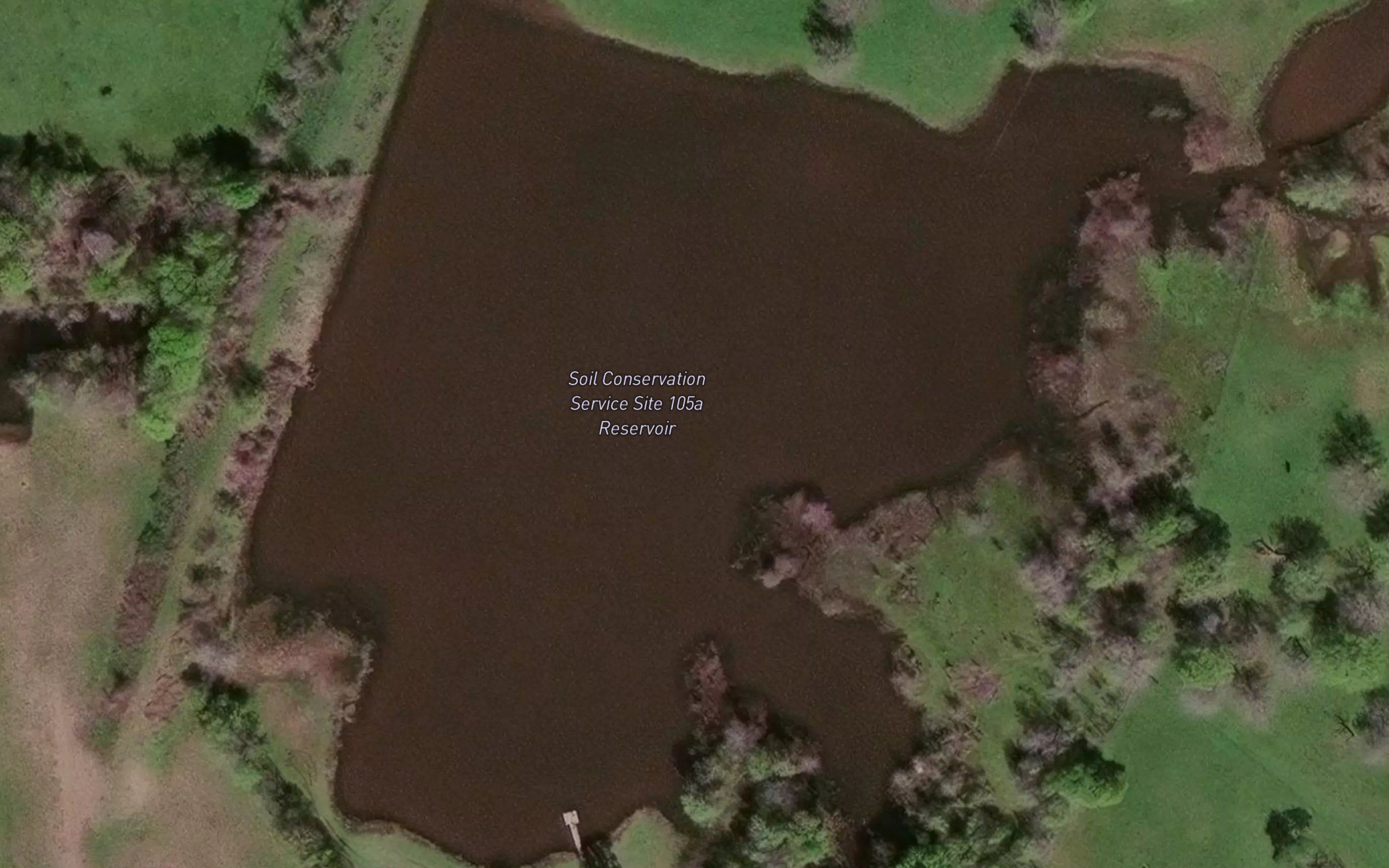 Soil Conservation Service Site 105a Reservoir