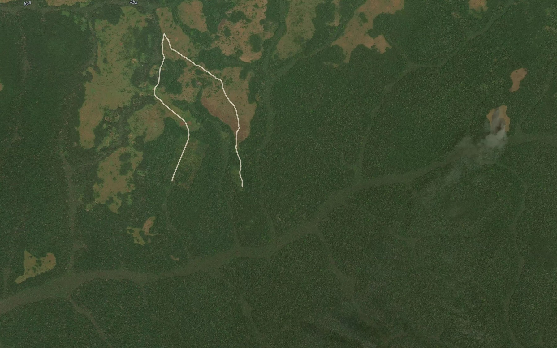 Satellite map of the Ndo