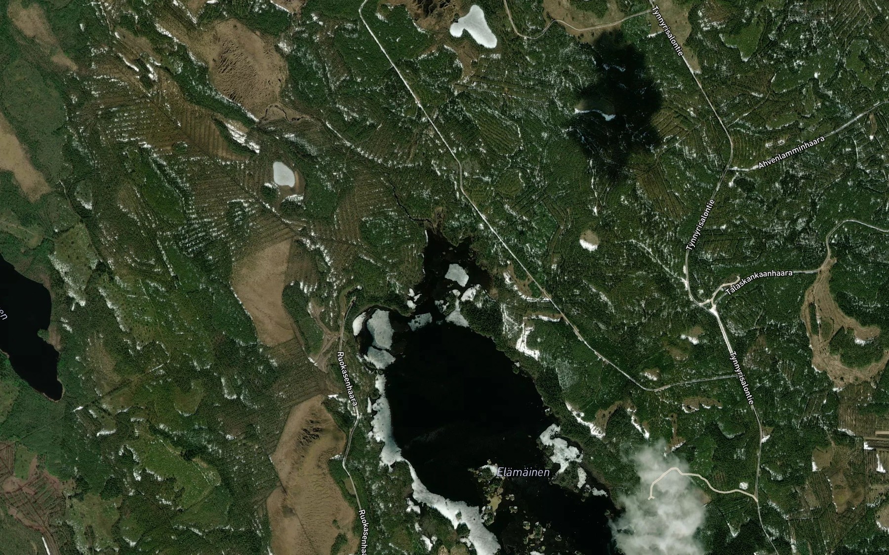 Satellite map of the Kaisalahti