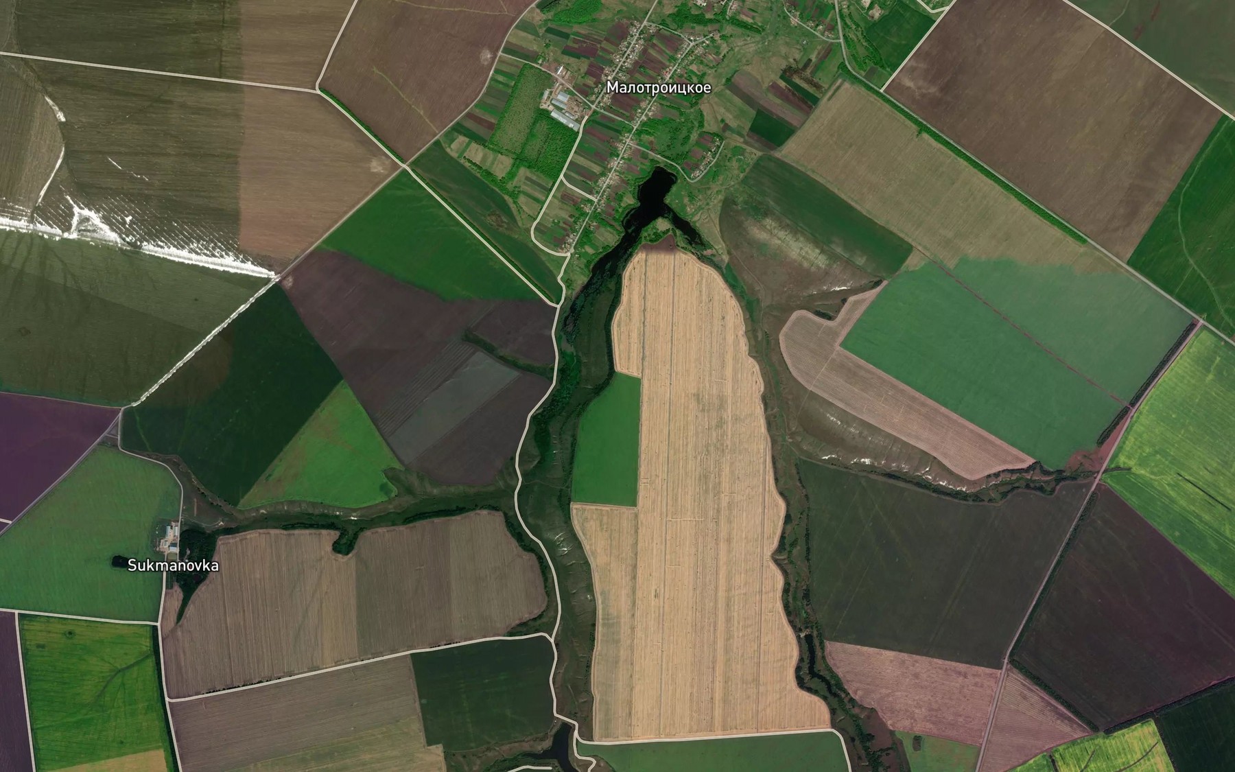 Satellite map of the Balka Khitrovskiy Yar