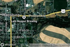 Satellite map of the Wilson Creek