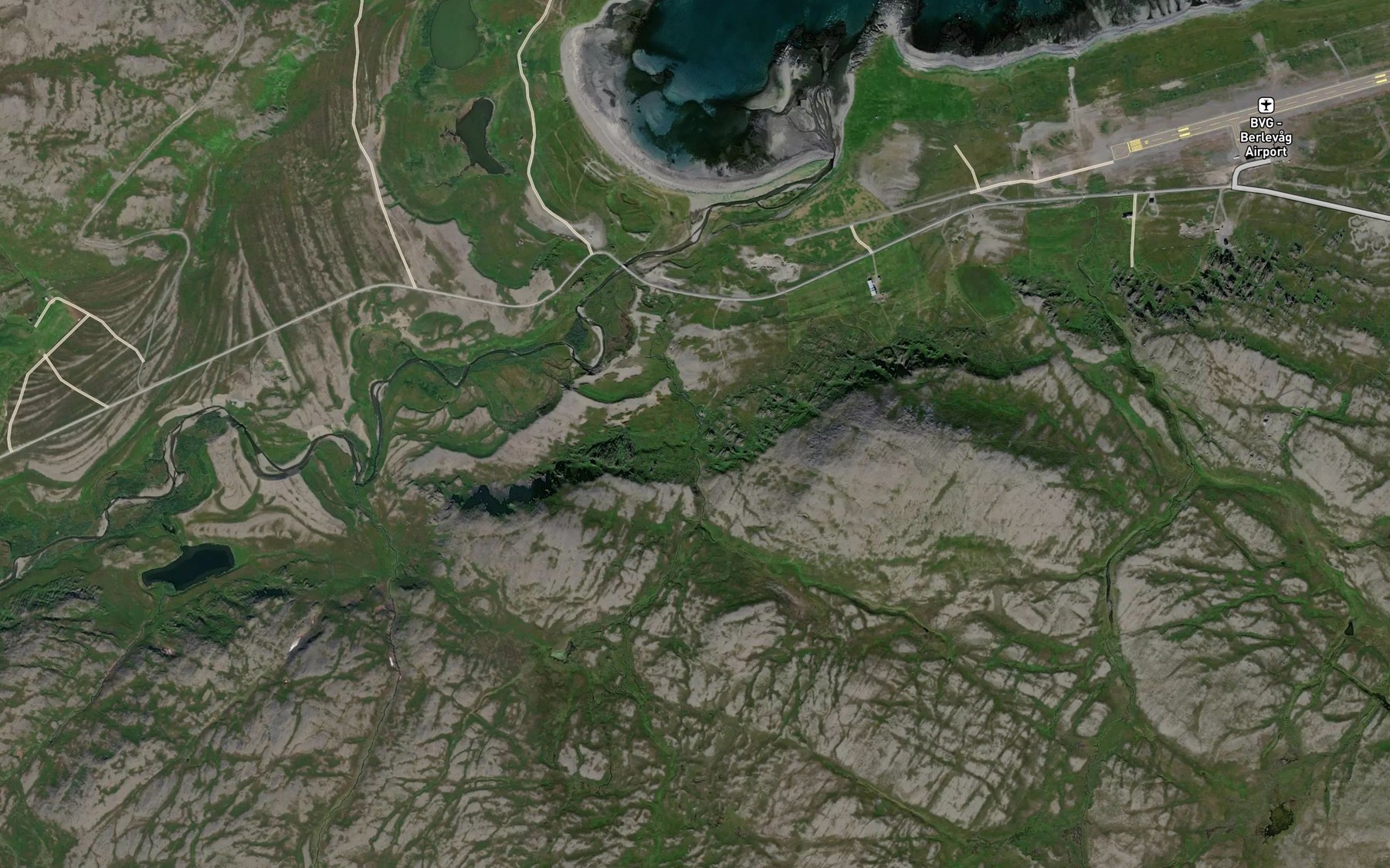 Satellite map of the Kuelva