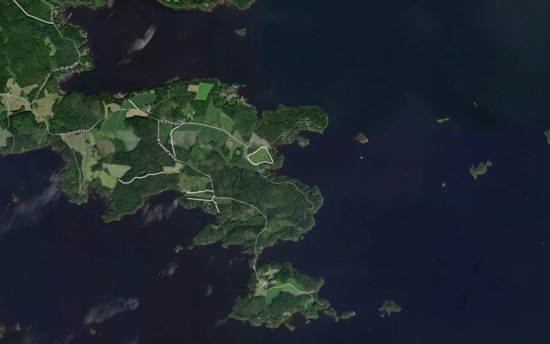 Satellite map of the Haukilahti