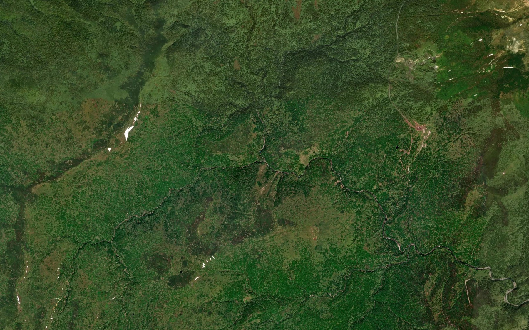 Satellite map of the Kudryavyy