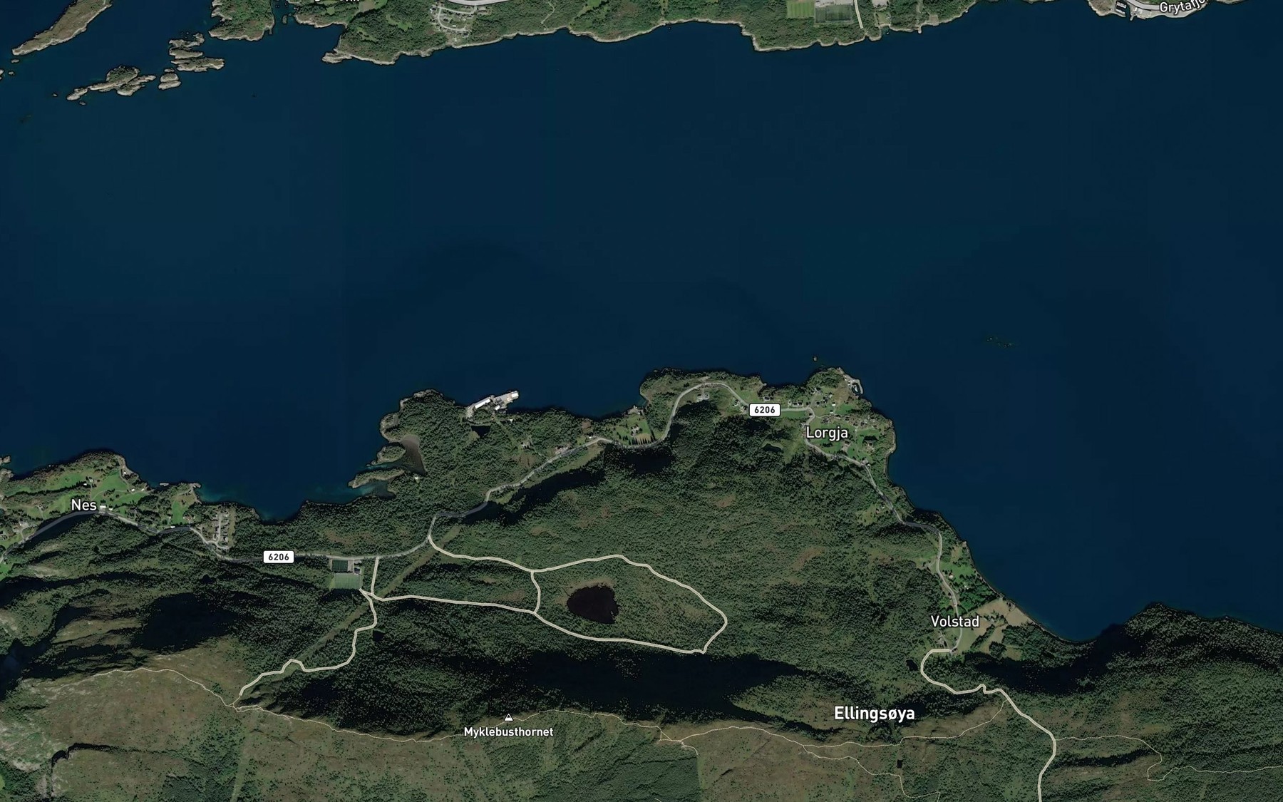 Satellite map of the Batvika