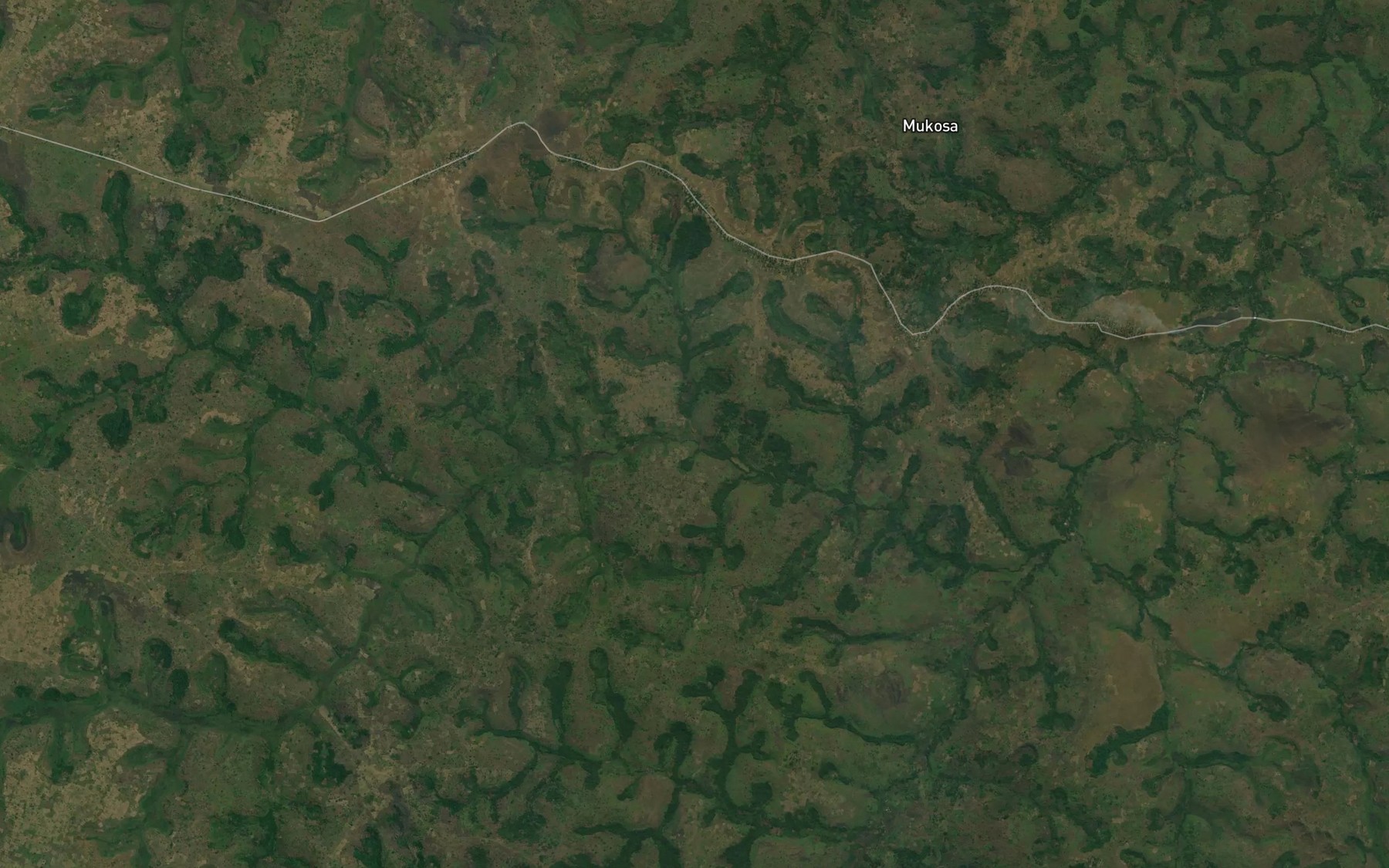 Satellite map of the Kampemba