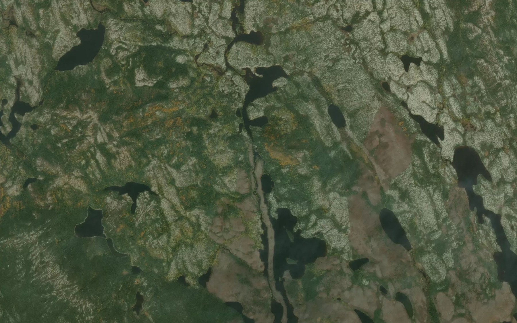 Satellite map of the Riviere Cassee