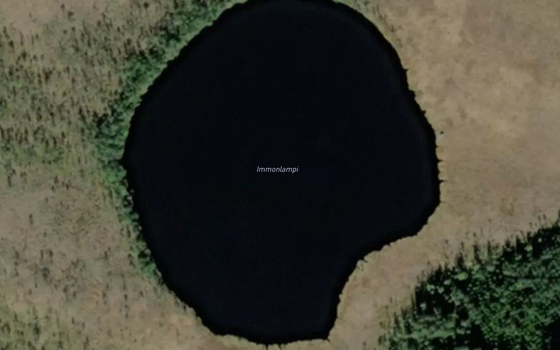 Satellite map of the Immonlampi
