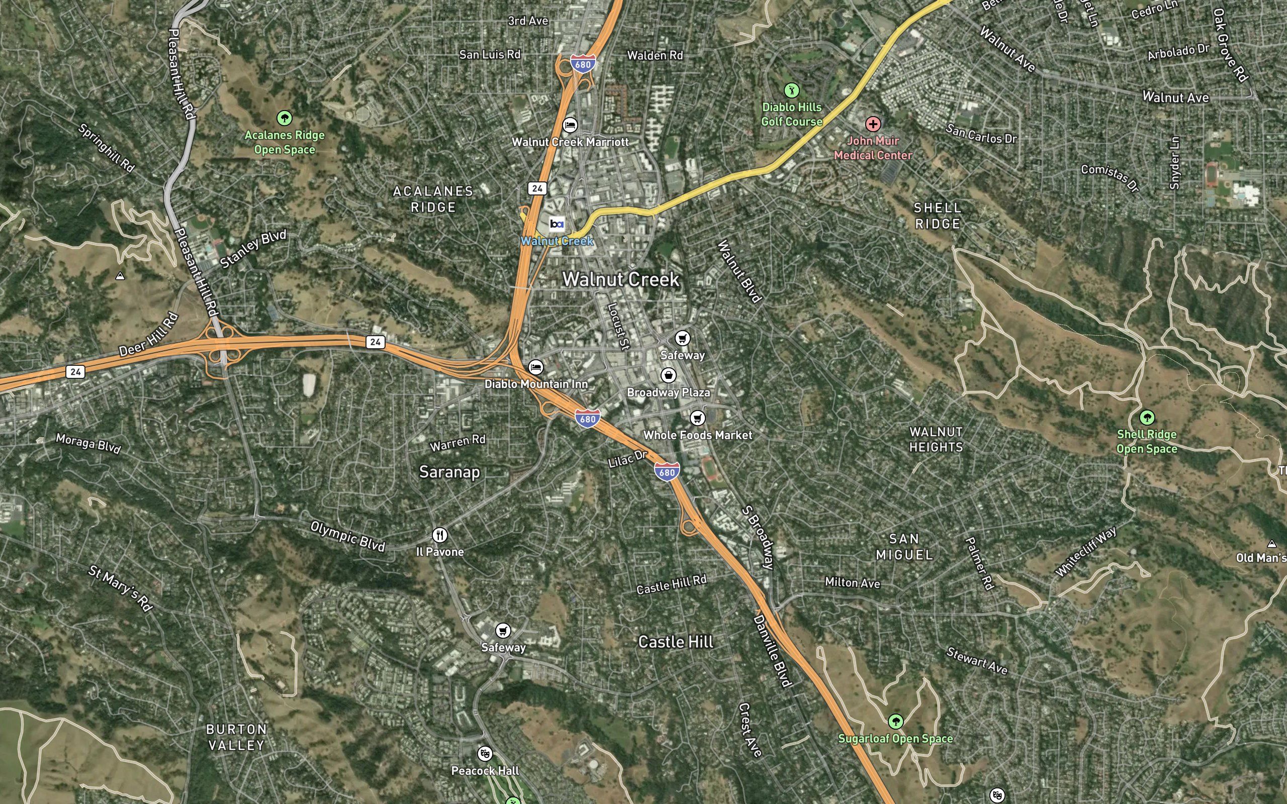 Las Trampas Creek