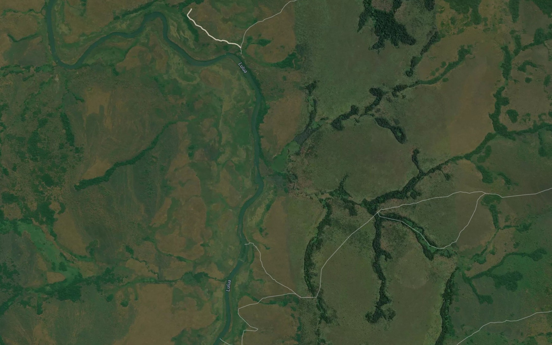 Satellite map of the Kayanda