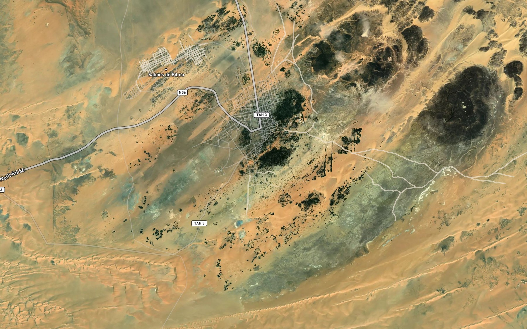 Satellite map of the Piscine Koulohom