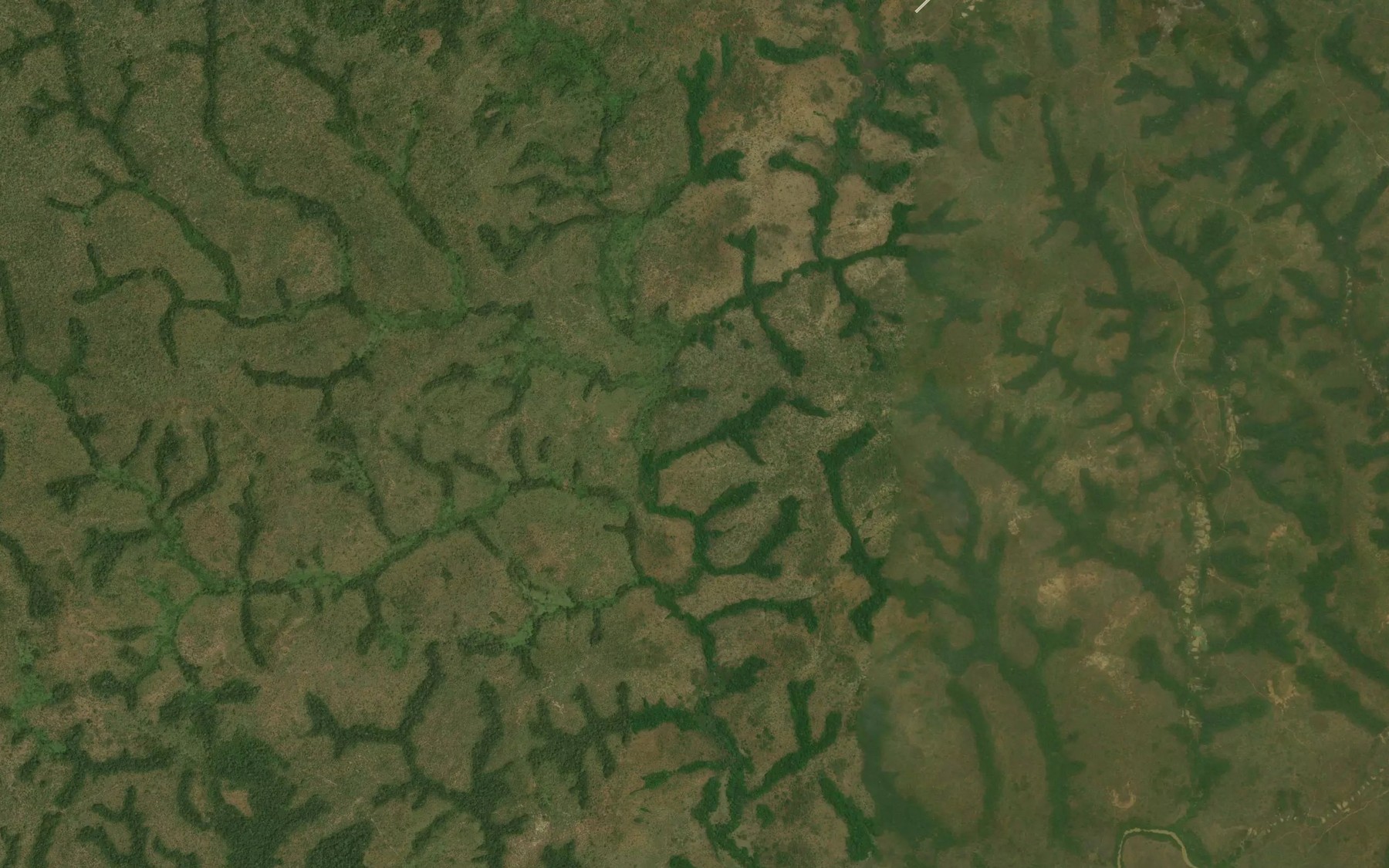 Satellite map of the Mikala