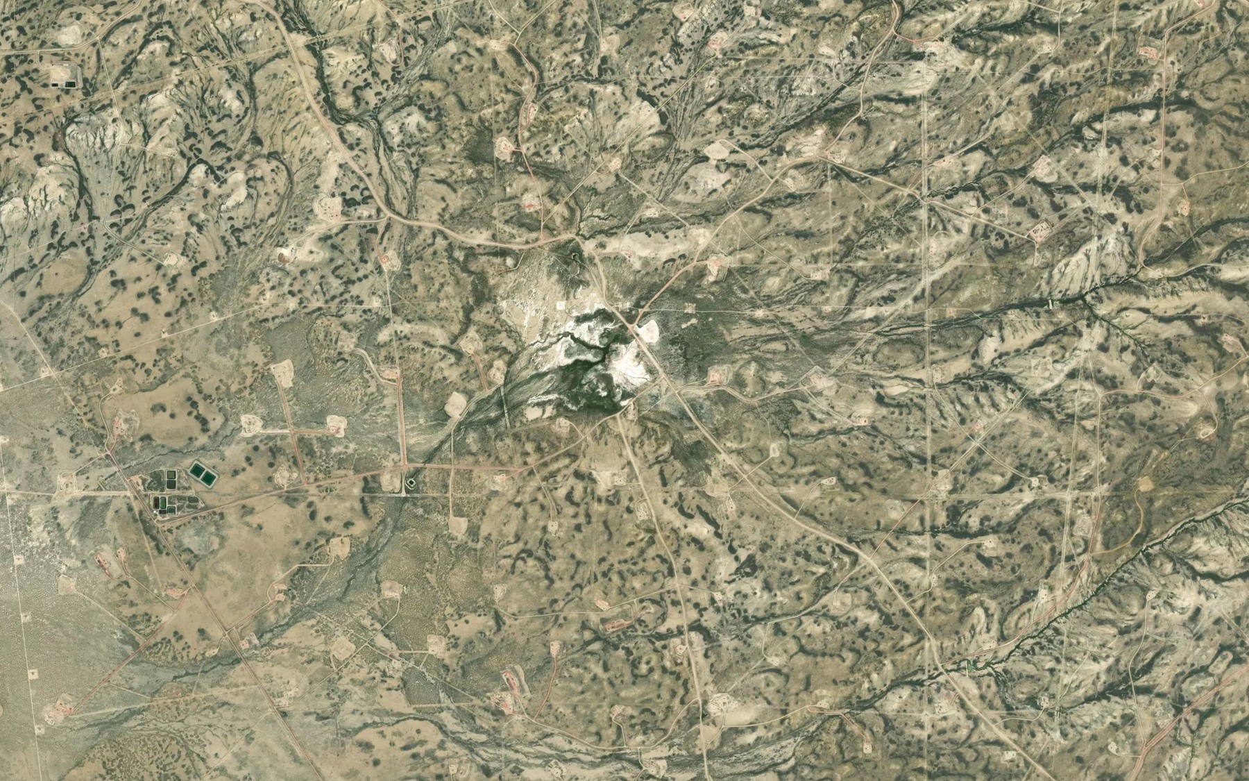 Satellite map of the Echo Springs
