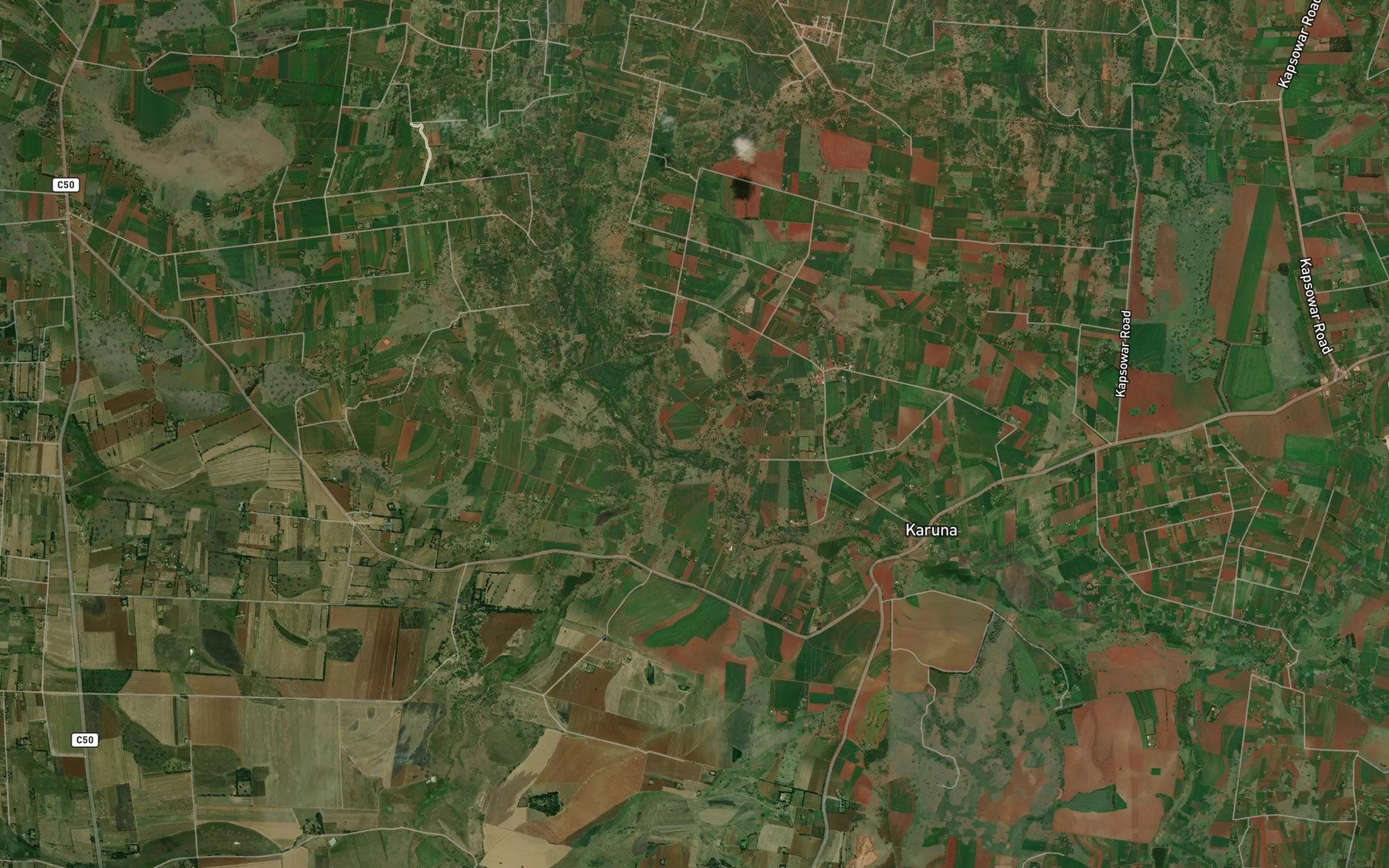 Satellite map of the Chamaligot