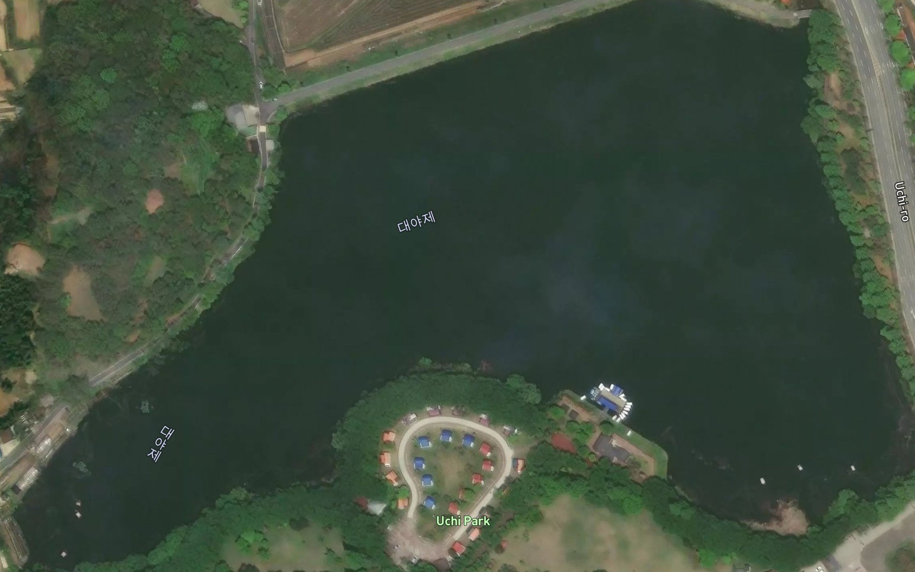 Satellite map of the Daeyaje
