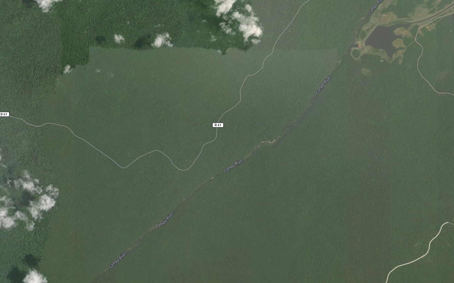 Satellite map of the Ngol